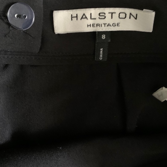 🌟 Halston Heritage Overlay Leather Short🌟 - Picture 5 of 9